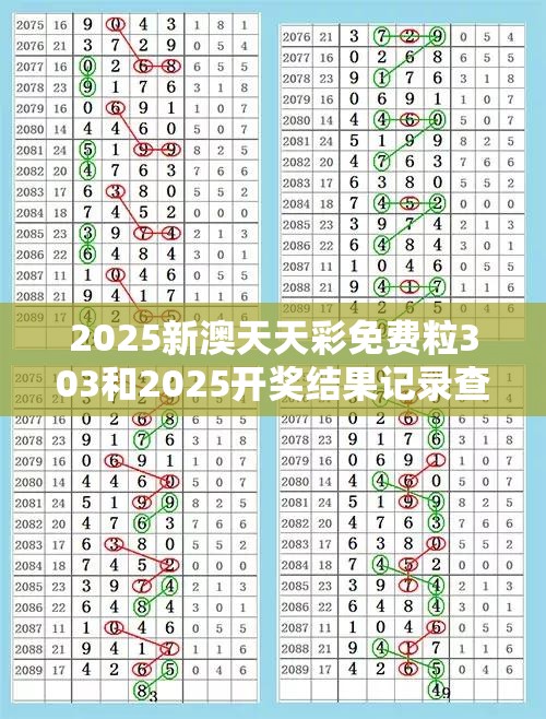 2025新澳天天彩免费粒303和2025开奖结果记录查询，升级分析、专家解读解释与落实,谨防华而不实包装