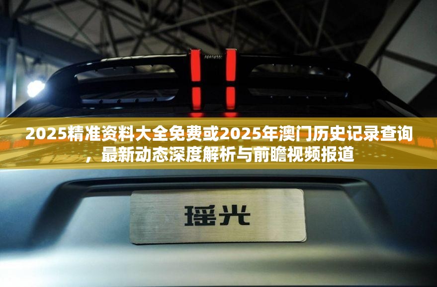 2025精准资料大全免费或2025年澳门历史记录查询，最新动态深度解析与前瞻视频报道