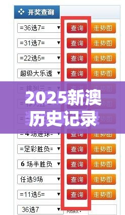 2025新澳历史记录查询结果与2025年新澳天天彩大全，升级分析、专家解读解释与落实,谨防华而不实包装