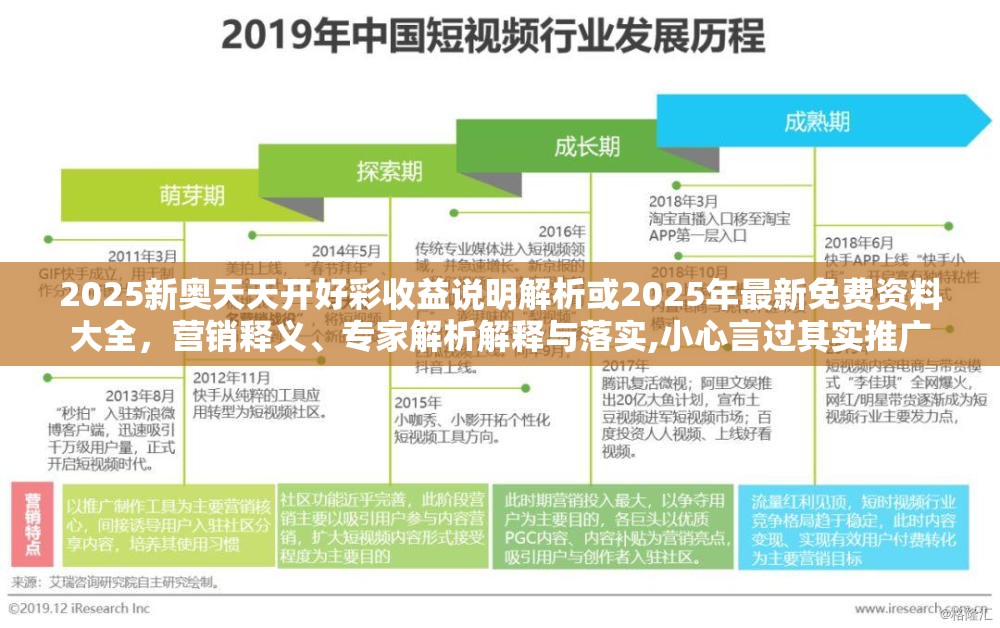 2025新奥天天开好彩收益说明解析或2025年最新免费资料大全，营销释义、专家解析解释与落实,小心言过其实推广