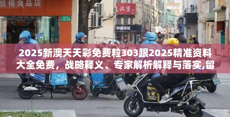 2025新澳天天彩免费粒303跟2025精准资料大全免费，战略释义、专家解析解释与落实,留心欺诈性营销