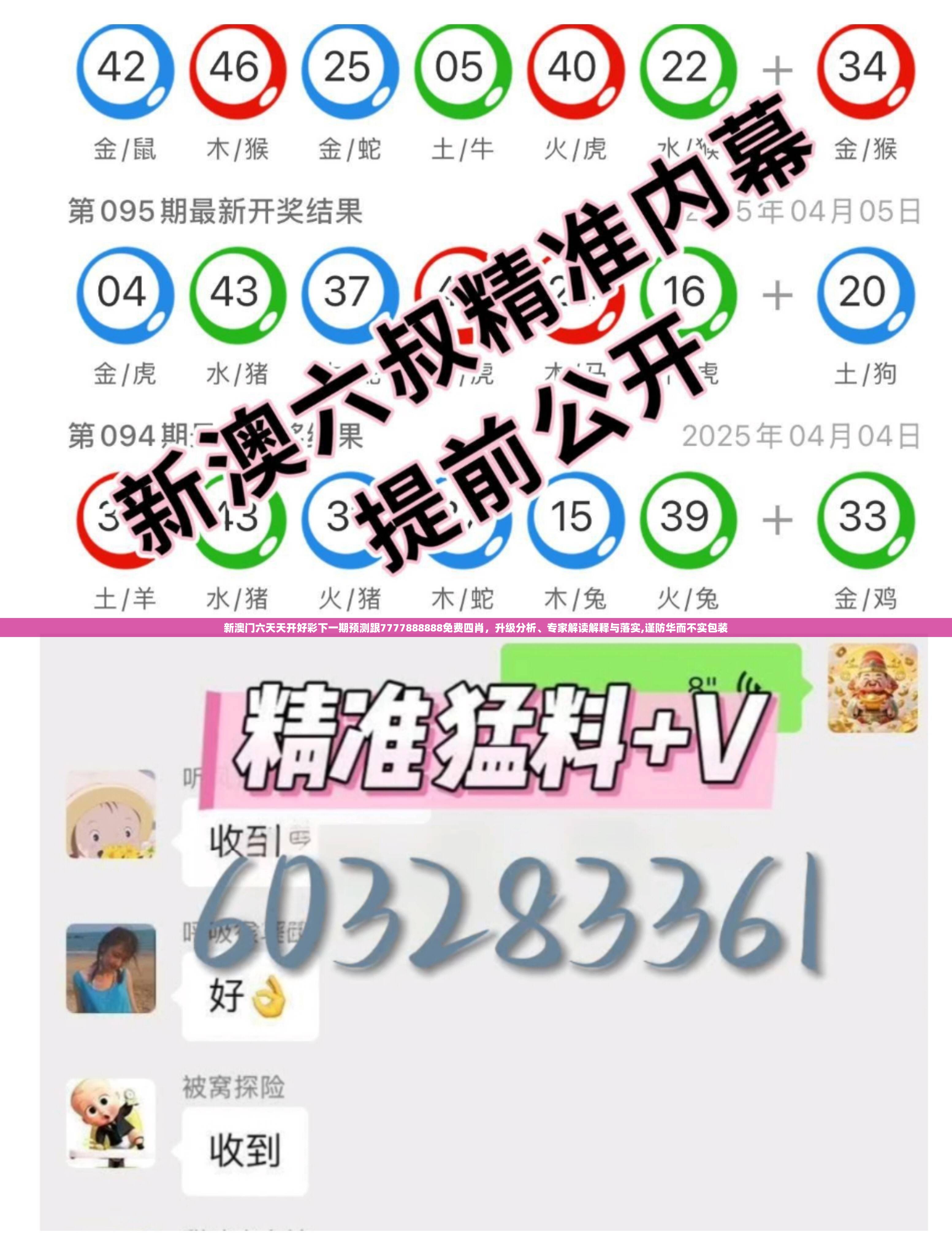 新澳门六天天开好彩下一期预测跟7777888888免费四肖，升级分析、专家解读解释与落实,谨防华而不实包装