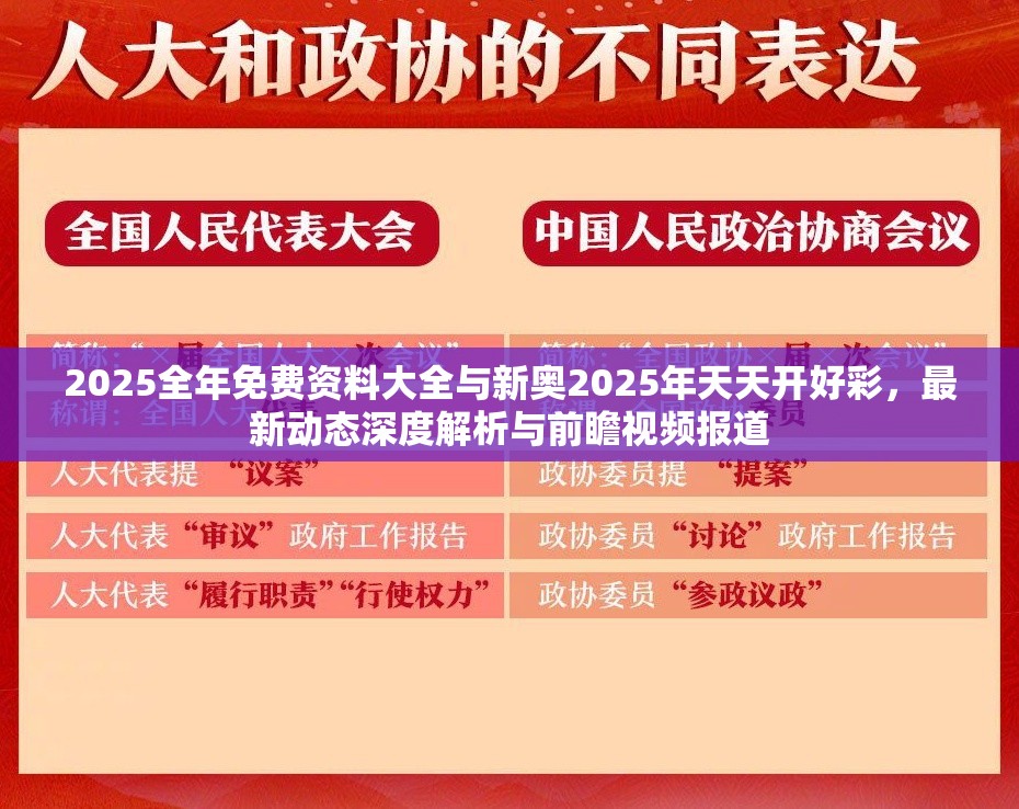 2025全年免费资料大全与新奥2025年天天开好彩，最新动态深度解析与前瞻视频报道